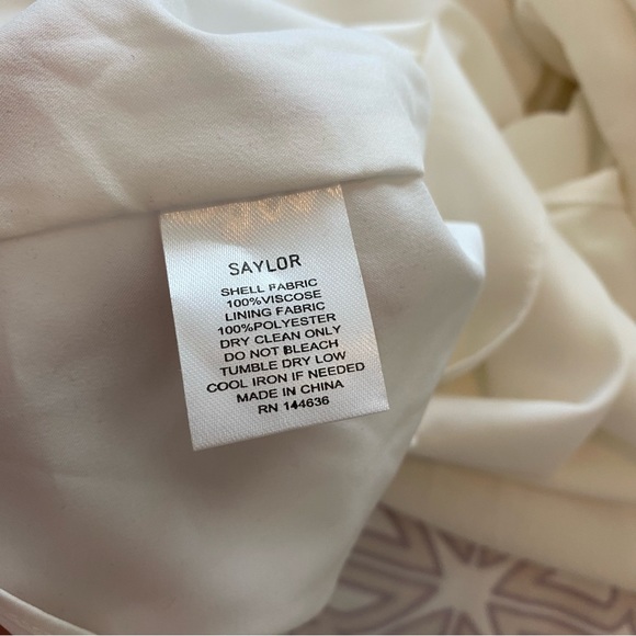 Saylor Leora White Lace Dress Medium From Revolve - Picture 11 of 13